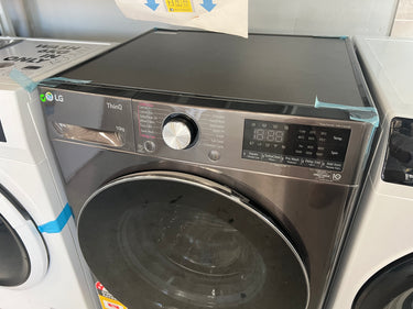 Factory second LG 10kg Series 9 Front Load Washing Machine - Black WV9-1610B - Second Hand Appliances Geebung